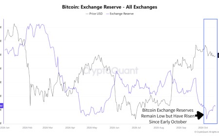 Bitcoin Recovery Stays Uneven as Spot Demand Weakens and Exchange Reserves Rise