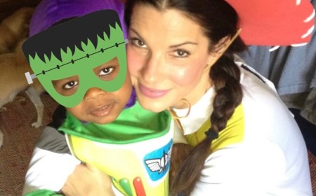 Sandra Bullock Shares Rare Look Into Halloween With Her 2 Kids