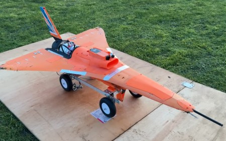 World’s first 3D-printed remote control aircraft with a jet turbine takes flight, aims for Mach 0.8 to beat world record for fastest model aircraft