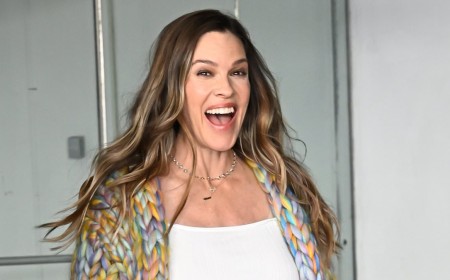 Hilary Swank addresses backlash over women having kids later in life after announcing she's pregnant with her third child at 52