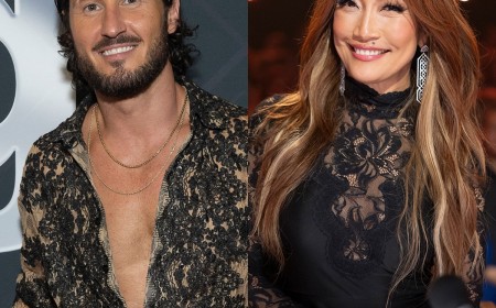 See Carrie Ann Inaba, Val Chmerkovskiy Embrace After His Suspension
