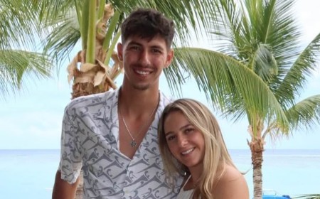 Australian tennis star Alexei Popyrin marries his gorgeous fiancée Amy Pederick in stunning outdoor ceremony in France