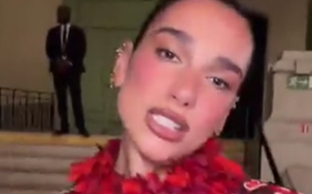 Dua Lipa, Nicole Kidman, Pedro Pascal and Kristen Wiig team up for a fun lip-sync to viral track after the Chanel Paris Fashion Week show
