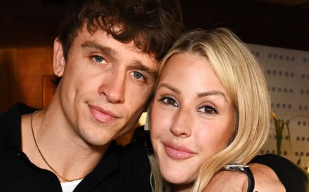 Ellie Goulding, 39, gushes over 'fascinating' boyfriend Beau Minniear, 29, in a shirtless video and says his six-pack is the 'least interesting thing about him'