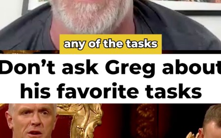 Don't ask Greg Davies about his favorite Taskmaster tasks