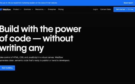 Webflow website builder (2026) review