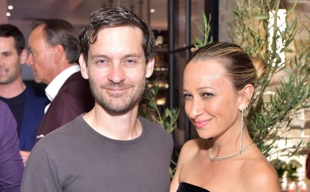 Tobey Maguire's ex-wife Jennifer Meyer says it was 'so special' having the actor officiate her wedding to billionaire Geoff Ogunlesi