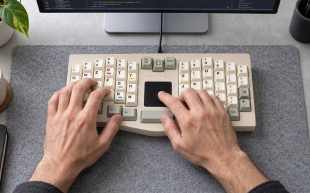 Customizable split mechanical keyboard with integrated central touchpad goes on preorder for $160 — and this 3-pound slab is wireless and doesn't come with an infamous Copilot key
