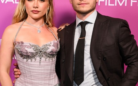 Florence Pugh, Finn Cole Make Red Carpet Debut at London Film Festival
