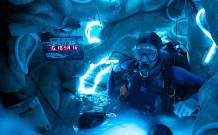 Austin Abrams Was Grabbed by Tentacles in a 35-Foot Whale Head for the Thriller ‘Whalefall’