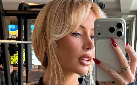 Olivia Attwood shows off her red bra in a series of sexy gym selfies as she continues to build her empire with another lucrative collaboration