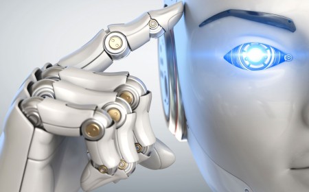 One step closer to the Terminator? Experts reveal robot with 'real muscles' strong enough to jump, swim and grasp