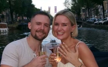 EastEnders star Danny Hatchard announces his engagement to longtime partner after romantic Amsterdam proposal