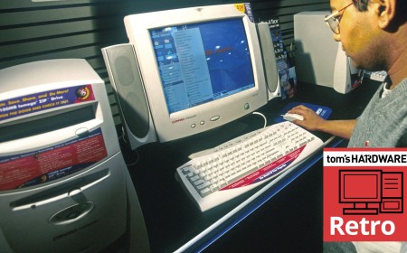 Rare archival footage tours the CompUSA NYC store in November 2000