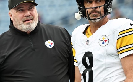 Steelers' Mike McCarthy Addresses Tense Exchange With Aaron Rodgers