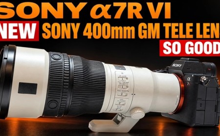 Sony's New 400mm G Master Goes Trackside