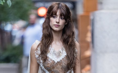 Daisy Edgar-Jones continues her penchant for Sense and Sensibility method dressing as she steps out in a striking sheer gown