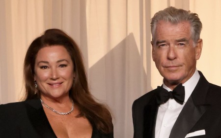 Pierce Brosnan's wife Keely, 63, shows off her thinner-than-ever frame for date night with James Bond vet, 73, at Academy Museum Gala 2026