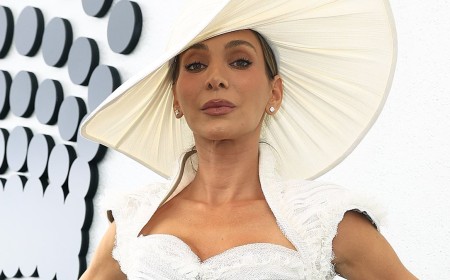 Nadia Bartel reveals she reached out to ex-husband Jimmy after he welcomed a baby with new partner Amelia Shepperd - as the former WAG attends Derby Day