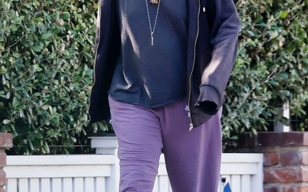 '80s star of hit action TV series who later worked with Joey Lawrence seen on rare LA outing... can you guess who?