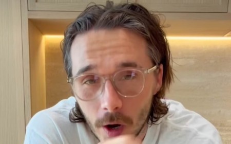 Brooklyn Beckham hits back at haters with feisty Ross Geller Friends meme as his latest pasta cooking video is completely blasted by fans