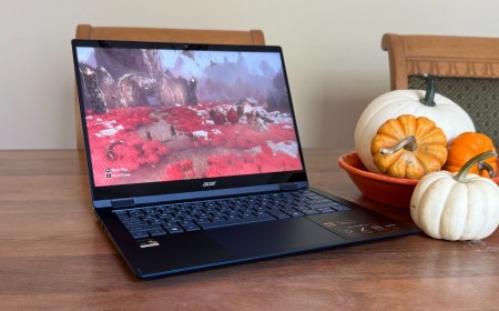 Acer Swift Spin 14 AI is attractive, powerful with a great battery... and a bit pricey