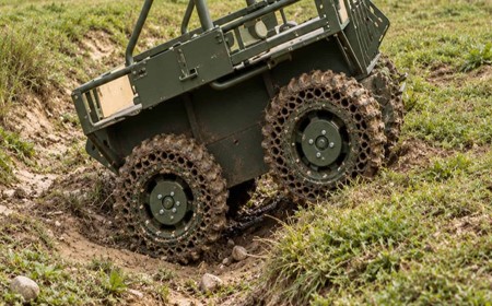 3D-printed airless wheels could be a game changer for Ukraine's ground robotic vehicles — ultralight no-deflation tyres improve resistance to punctures and explosions