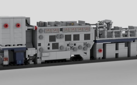 ASML's employee-only High-NA EUV Lego kit gets an open 810-piece fan replica