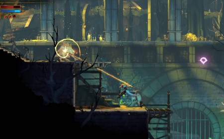 How to kill enemies with a whip attack in Castlevania Belmont's Curse
