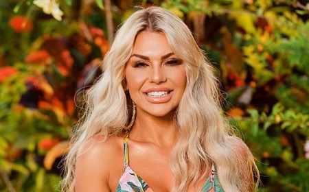 Bachelor star Kiki Morris, 39, looks unrecognisable as she unveils the results of her facelift she had done in Turkey
