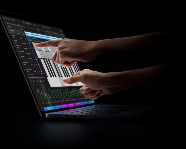 Apple has finally added a touchscreen to the MacBook Pro